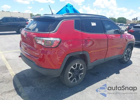 2020 Jeep Compass Trailhawk 4X4 z USA, uszkodzony, nr VIN 3C4NJDDB1LT214606